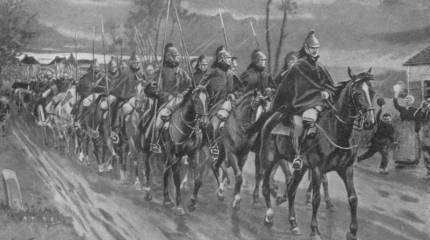 Конница на Французском фронте в 1914 году