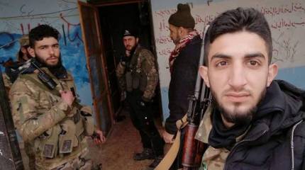 Боевики в Алеппо заявили о срыве танковой атаки САА и показали кадры с якобы трофейным танком