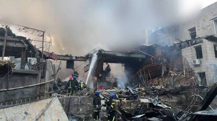 Прокуратура Киева опубликовала фотографии последствий ракетного удара ВС РФ по одному из предприятий киевского режима