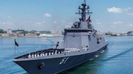 В состав ВМС КНДР введён крупнейший на сегодняшний день военный корабль