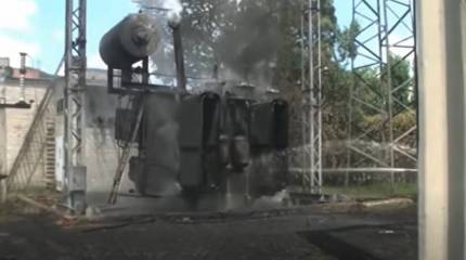 В результате удара выведен из строя объект энергетической инфраструктуры к западу от Днепропетровска