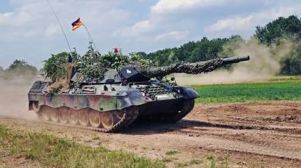 Немецкая пресса: Украина получила около 90 из обещанных ей 110 устаревших танков Leopard 1A5