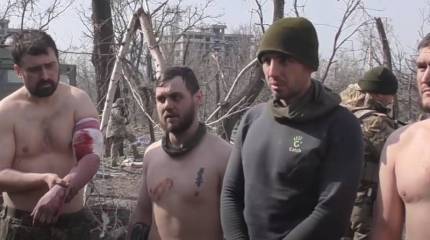 С территории комбината «Азовсталь» вышли пятеро украинских военнослужащих