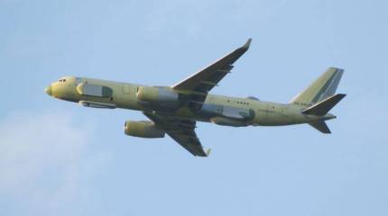 Минобороны РФ испытывает второй самолет комплексной разведки Ту-214Р