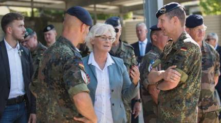 Власти ФРГ выводят на улицы армию с целью пресечения возможных беспорядков из-за высоких цен за газ и свет