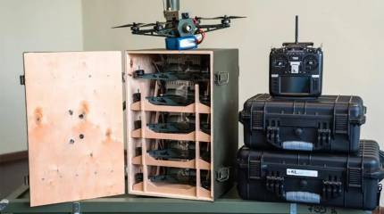 На Украине показали новый комплекс беспилотников со встроенной осколочной миной