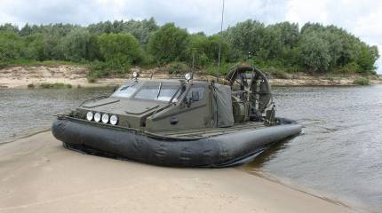 Инженерный катер на воздушной подушке ИРК закончил этап госиспытаний