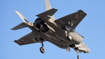 В США разбился истребитель пятого поколения F-35B