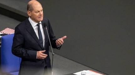 Канцлер ФРГ сообщил о разногласиях в Германии по поводу поставок оружия Украине