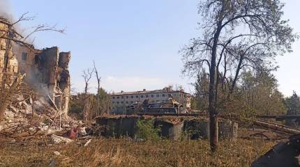 Украинский фотограф «засветил» габионы, пытаясь выдать объект ВСУ за гражданский