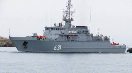 Корабль противоминной обороны «Георгий Курбатов» проекта 12700 прибыл на Черноморский флот