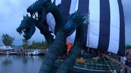 Финские пограничники выходили на перехват "Змея Горыныча"