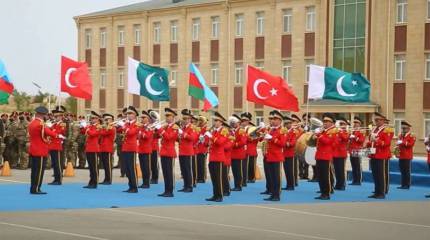 Спецназ Азербайджана, Пакистана и Турции проводит учения «Три брата-2021» с отработкой боёв в условиях имитации городской застройки