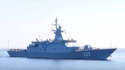 Корвет "Гремящий" и фрегат "Адмирал Касатонов" продолжили ходовые испытания