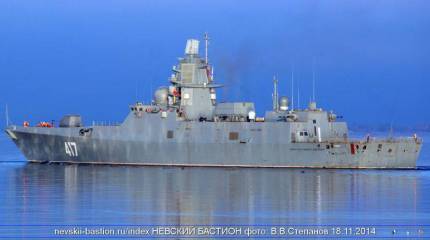 «Адмирал Горшков» пройдёт заключительное испытание в Белом море