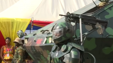 В столице государства Гана показали "новинки" африканской оборонки