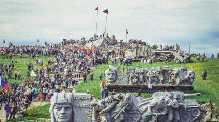 Донбасс празднует 72-ю годовщину освобождения от гитлеровских войск