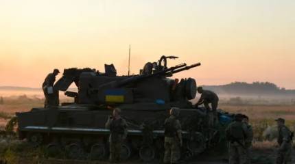 Опубликованы кадры уничтожения украинского ЗРПК «Тунгуска» ударом «Ланцета» в Сумской области