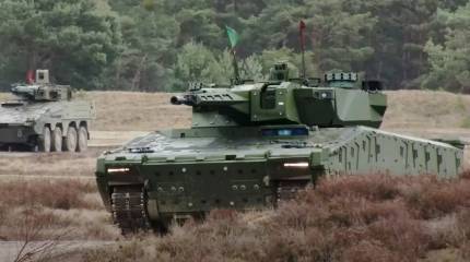 «Находится вдали от фронта»: испытания немецкой БМП KF41 Lynx на Украине