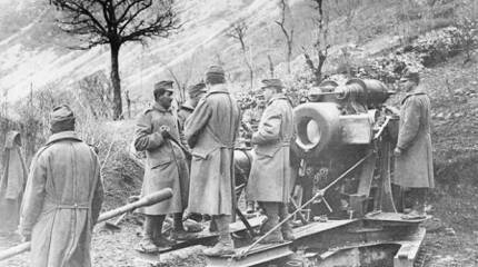 Разгром итальянской армии в битве при Капоретто. Ч. 2