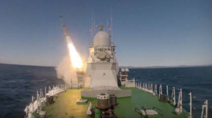 В Сети появилось видео первого запуска ПКР Х-35 с борта МРК "Смерч"