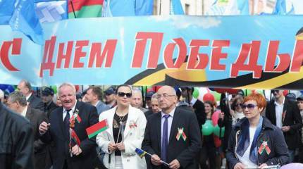 Подборка фотографий Парада победы 9 мая 2015 года в Гомеле