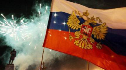 Залпы в небе Крыма