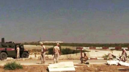 Российские военнослужащие прибыли на турецкий наблюдательный пункт в Сирии