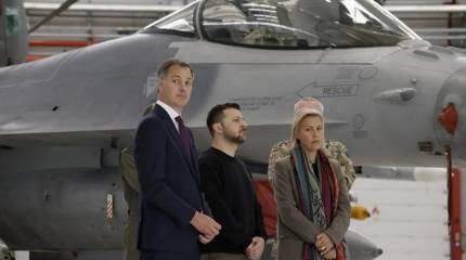Бельгия снова оставляет Зеленского без обещанных истребителей F-16