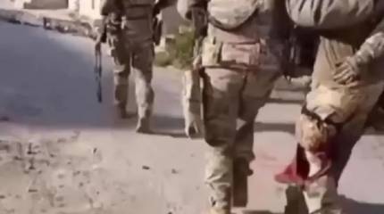 Появились кадры отступления спецназовцев ГУР Украины во время штурма ВС РФ Волчанска