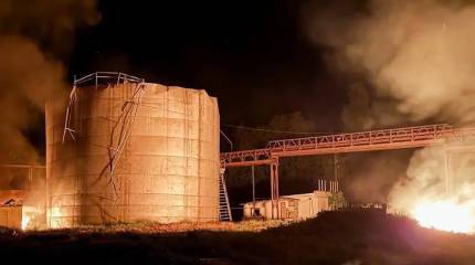 «Герани» поразили завод по производству биоэтанола под Сумами