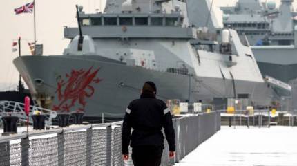 В ФСБ рассказали о выдворении корабля ВМС Британии из территориальных вод России