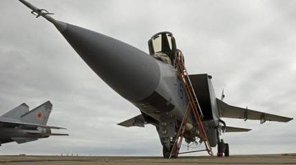 Авиаполк ЗВО перевооружается на истребители МиГ-31БМ