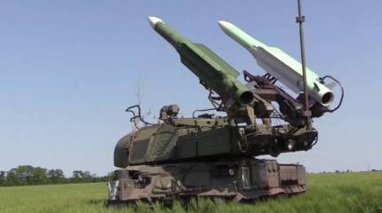 Показаны кадры уничтожения британской крылатой ракеты Storm Shadow расчетом ЗРК «Бук-М1»