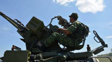 Эдуард Басурин сообщил об отводе техники ополчения от линии соприкосновения