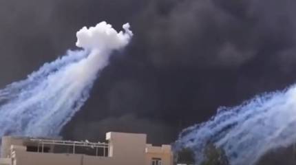 Арабское СМИ: Израиль повторно применил фосфорные боеприпасы по территории Ливана