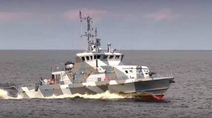 В Зеленодольске заложили очередной катер проекта 21980 "Грачонок"