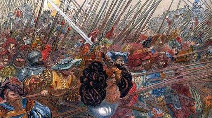 Заря капитализма: рыцари уступают поле боя ландскнехтам