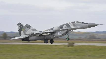 В Одесской области потерпел крушение очередной МиГ-29 ВВС Украины