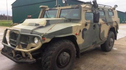 Российская база в Абхазии пополнилась бронеавтомобилями «Тигр-М»