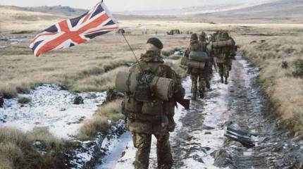 Американские спутники над Мальвинскими островами