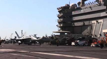 До прихода авианосца «Джордж Буш» в Восточное Средиземноморье - считанные сутки