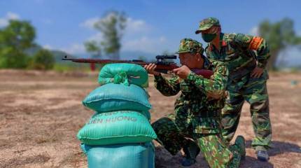 Винтовка Мосина замечена на службе во вьетнамской армии