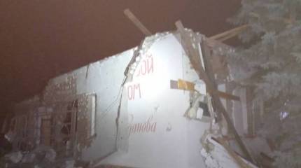 Используемая в качестве временной базы ЧВК «Вагнер» гостиница в Стаханове стала целью удара РСЗО HIMARS