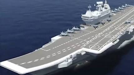 Со строящегося индийского авианосца украдены жёсткие диски