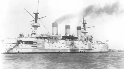 Об организации управления огнем эскадренного броненосца «Пересвет»