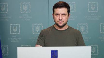 Зеленский сделал пост на иврите, выдав удар по ретранслятору за якобы атаку на мемориал «Бабий Яр»