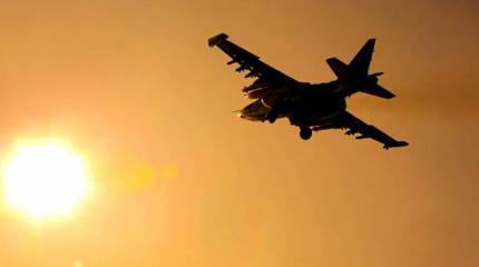 Кадры из Сирии: Су-25 выдержал попадание из крупнокалиберной зенитки