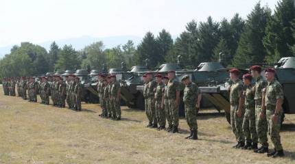 Россия безвозмездно передала Сербии модернизированные БРДМ-2МС