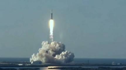 Space Х потеряла первую ступень Falcon Heavy уже после посадки